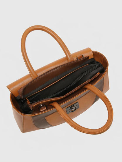 ORANGE Women's Elegant Satchel Handbag