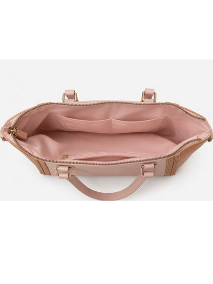 Premium Pink Women Shoulder Bag with Adjustable Sling Strap