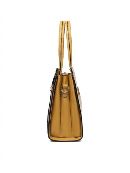 Premium Mustard Women Handbag with Adjustable Sling Strap